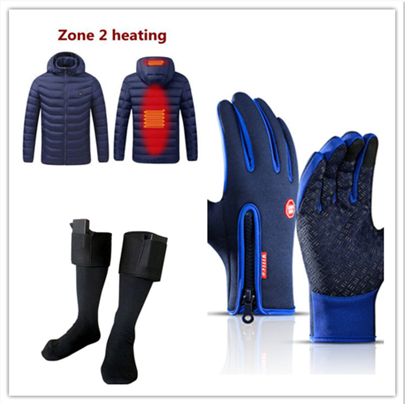 Winter Gloves Touch Screen Riding Motorcycle Sliding Waterproof Sports Gloves With Fleece - FlexFinds