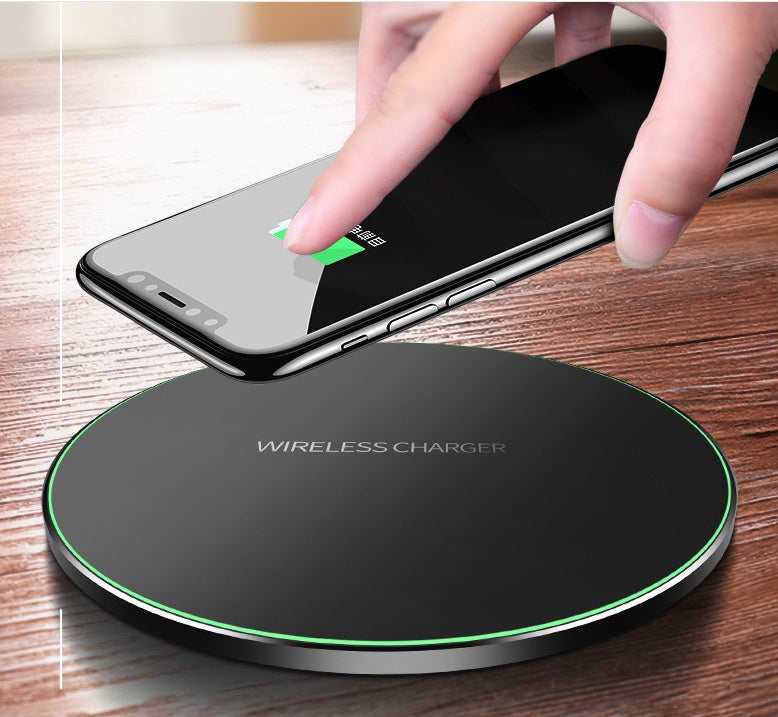 Wireless Charger For I-Phone Fast Wireless Charging Pad For Sam-sung High Speed - FlexFinds