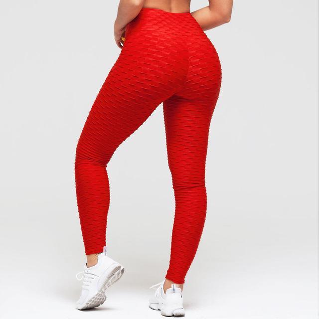 Booty-Lifting Anti-Cellulite Scrunch Leggings (No Pocket) - FlexFinds