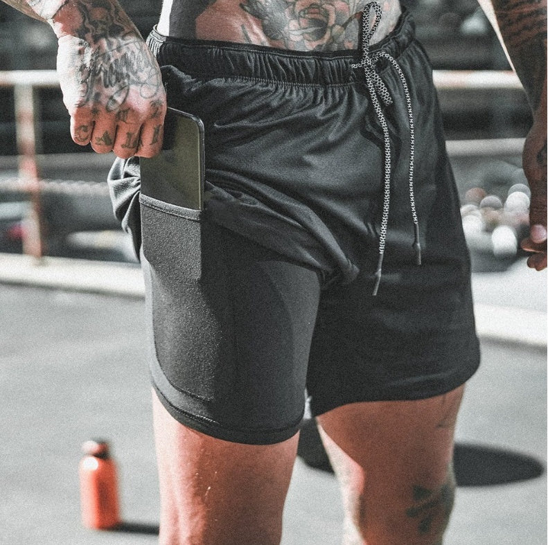 Pocket Compression Shorts - FlexFinds