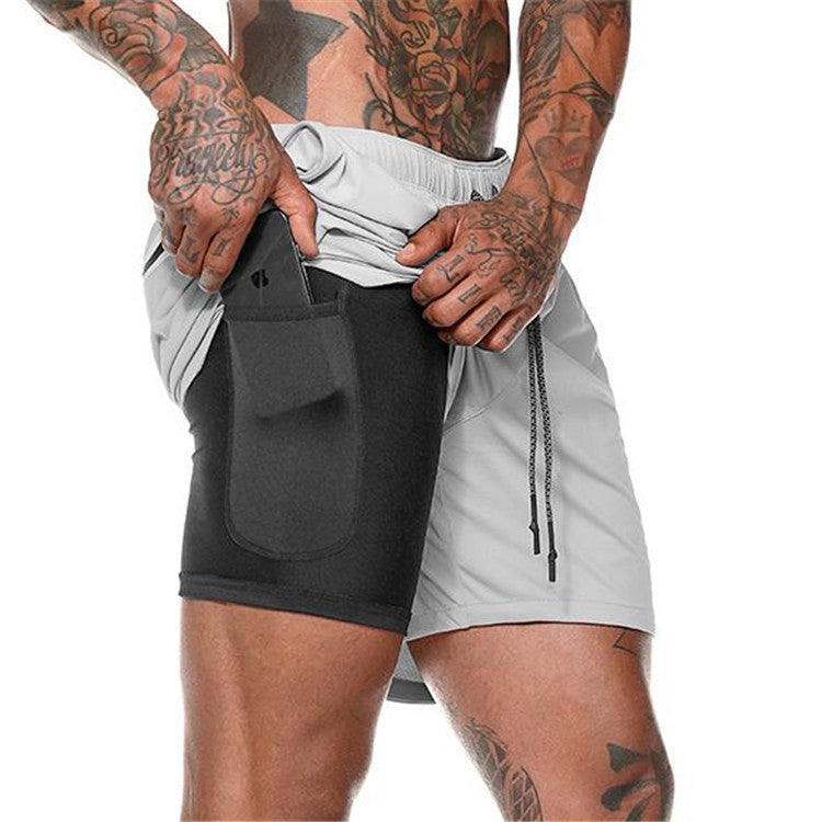 Pocket Compression Shorts - FlexFinds