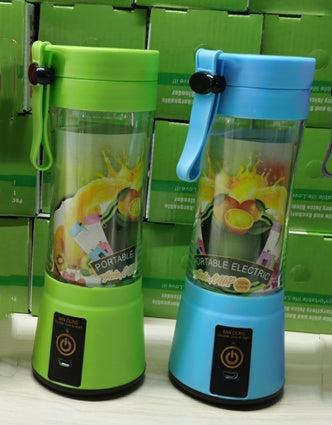 Portable Blender With USB Rechargeable Mini Kitchen Fruit Juice Mixer Home Simple Portable Electric Mini Juicer - FlexFinds