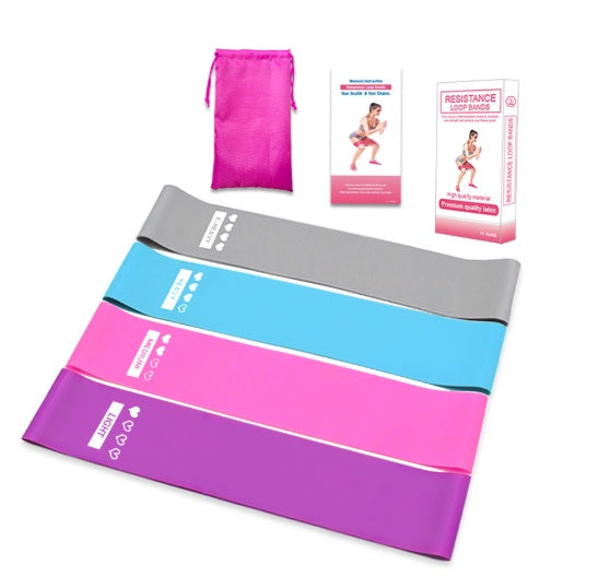 Resistance Bands – Elastic Booty Band for Fitness, Bodybuilding, Yoga, and Sports Training - FlexFinds