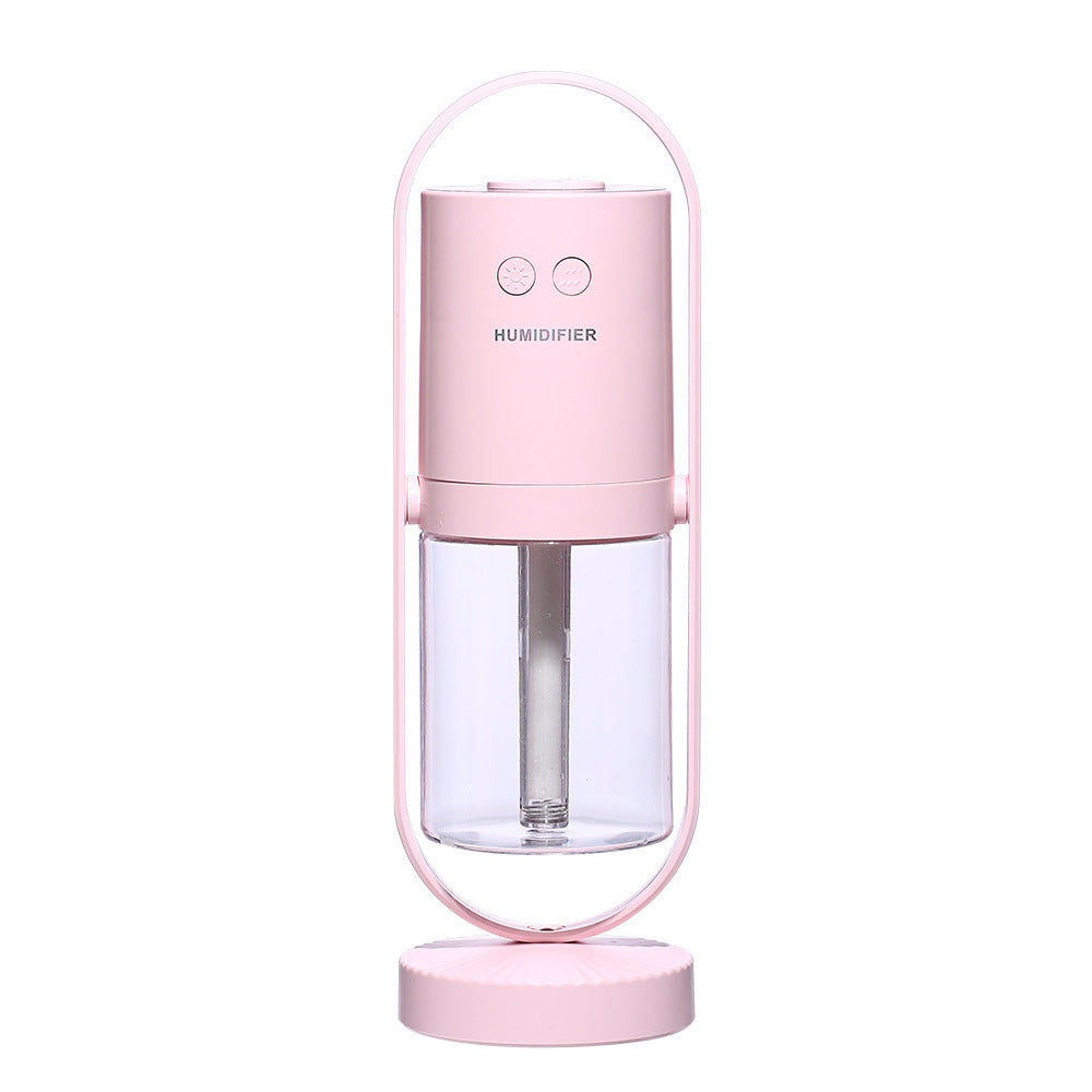 Magic Shadow USB Air Humidifier For Home With Projection Night Lights Ultrasonic Car Mist Maker Mini Office Air Purifier - FlexFinds