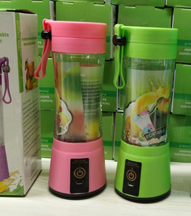 Portable Blender With USB Rechargeable Mini Kitchen Fruit Juice Mixer Home Simple Portable Electric Mini Juicer - FlexFinds