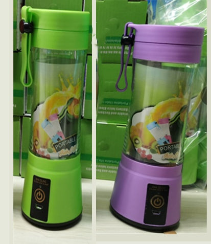 Portable Blender With USB Rechargeable Mini Kitchen Fruit Juice Mixer Home Simple Portable Electric Mini Juicer - FlexFinds