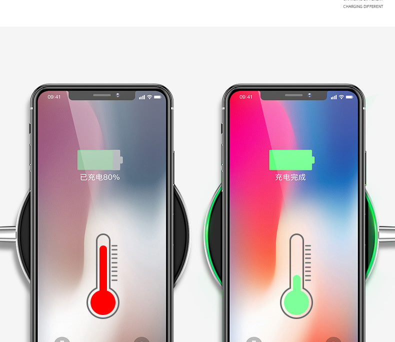 Wireless Charger For I-Phone Fast Wireless Charging Pad For Sam-sung High Speed - FlexFinds