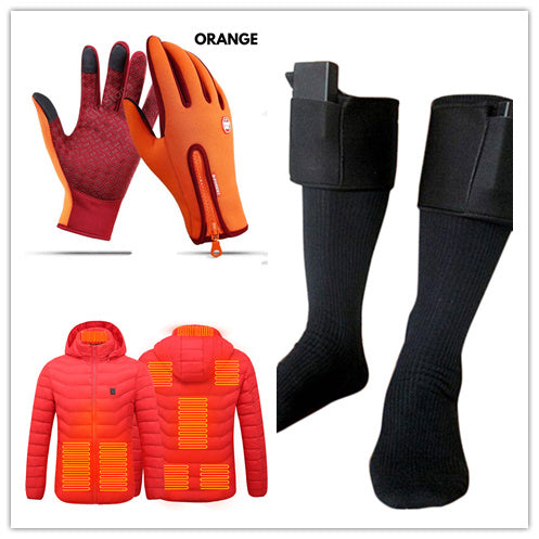 Winter Gloves Touch Screen Riding Motorcycle Sliding Waterproof Sports Gloves With Fleece - FlexFinds