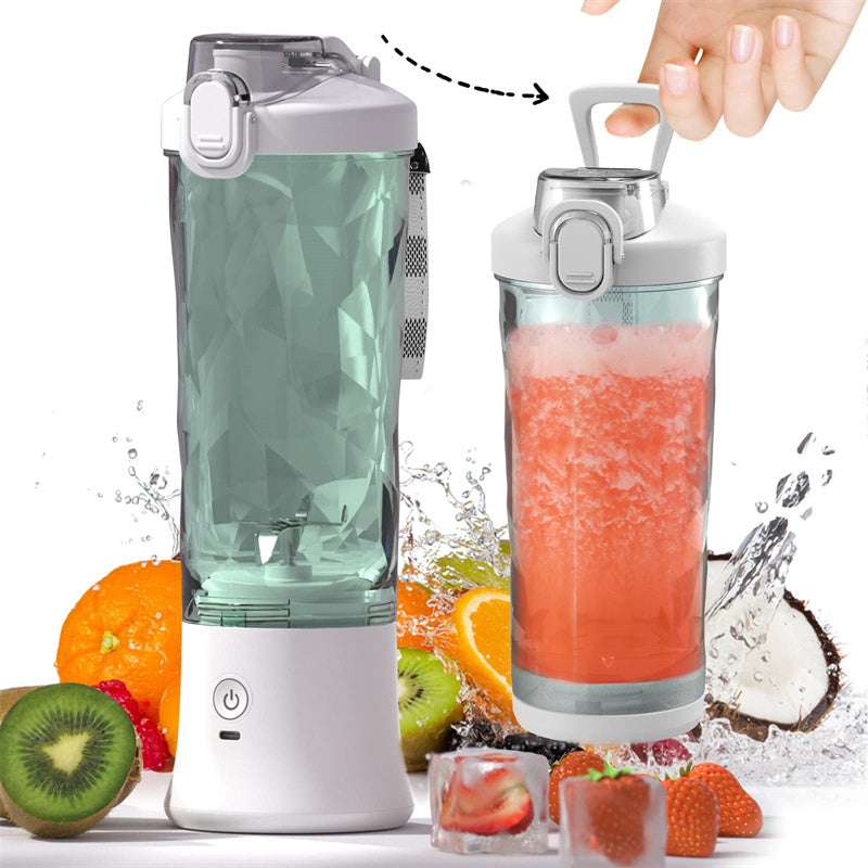 Portable Blender Juicer Personal Size Blender For Shakes And Smoothies With 6 Blade Mini Blender Kitchen Gadgets - FlexFinds