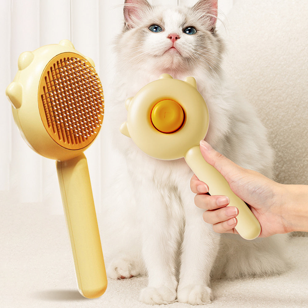 Cat Comb Massage Pet Magic Combs Hair Removal Cat And Dog Brush Pets Grooming Cleaning Supplies Scratcher - FlexFinds