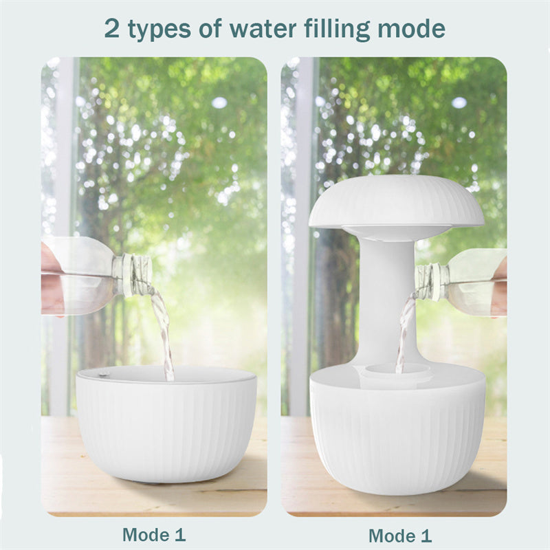 Anti-gravity Air Humidifier Mute Countercurrent Humidifier Levitating Water Drops Cool Mist Maker Fogger Relieve Fatigue - FlexFinds