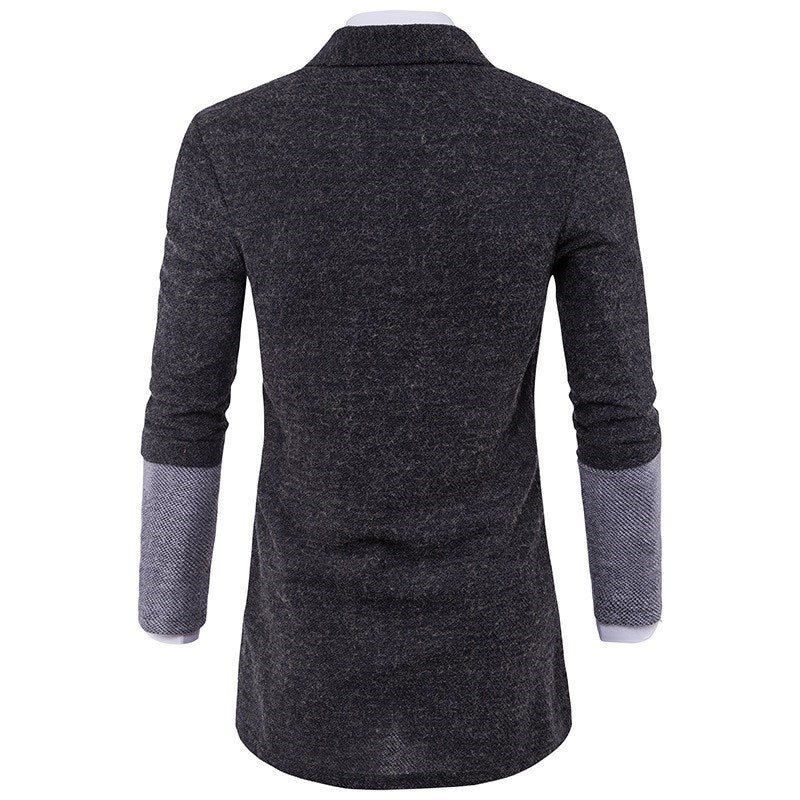 Cardigan Sweater Mens Casual Coat Knitwear Coat Men Clothing - FlexFinds