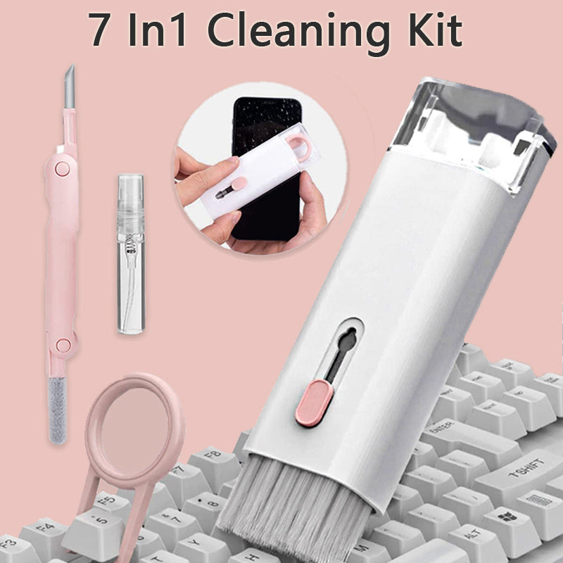 Multifunctional Bluetooth-compatible Headset Cleaning Pen Set Keyboard Cleaner Cleaning Tools Cleaner Keycap Puller Kit - FlexFinds