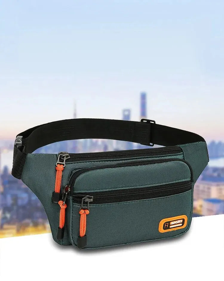 Multifunctional Wear-Resistant Mobile Waist Bag – Large Capacity, Anti-Splash Design for Men and Women, Ideal for Business or Construction Sites - FlexFinds