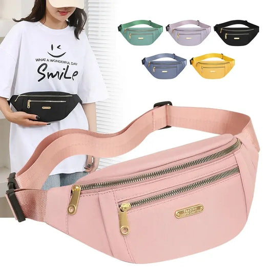 Unisex Multifunctional Mobile Waist Bag – Large Capacity, Water-Resistant, Wear-Resistant, Ideal for Business and Construction Use - FlexFinds