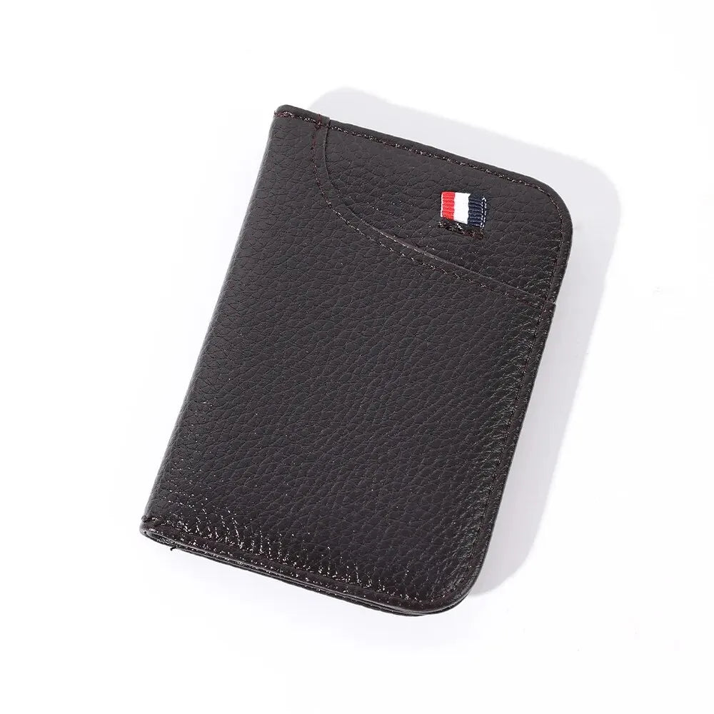 Portable Super Slim PU Leather Wallet for Men – Mini ID and Credit Card Holder, Compact and Lightweight - FlexFinds