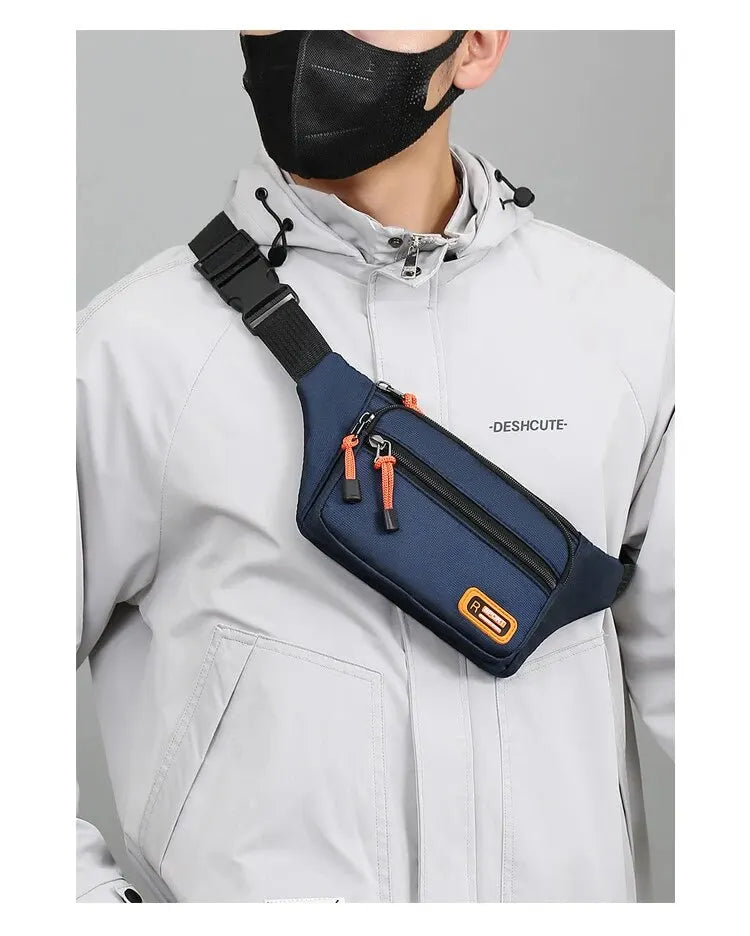 Multifunctional Wear-Resistant Mobile Waist Bag – Large Capacity, Anti-Splash Design for Men and Women, Ideal for Business or Construction Sites - FlexFinds