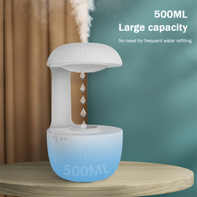 Anti-gravity Air Humidifier Mute Countercurrent Humidifier Levitating Water Drops Cool Mist Maker Fogger Relieve Fatigue - FlexFinds