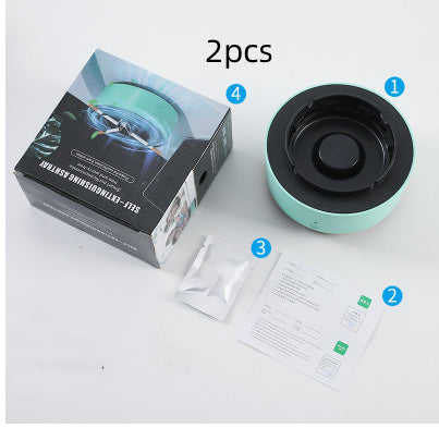 Smoke Removal Air Purification Ashtray Anion Purification Practical Automatic Purifier Ashtray Portable Gadgets For Car Ashtray - FlexFinds