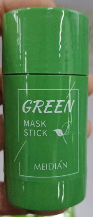 Green Tea Clay Stick Mask – Oil Control, Anti-Acne, Whitening, and Seaweed Skin Care - FlexFinds