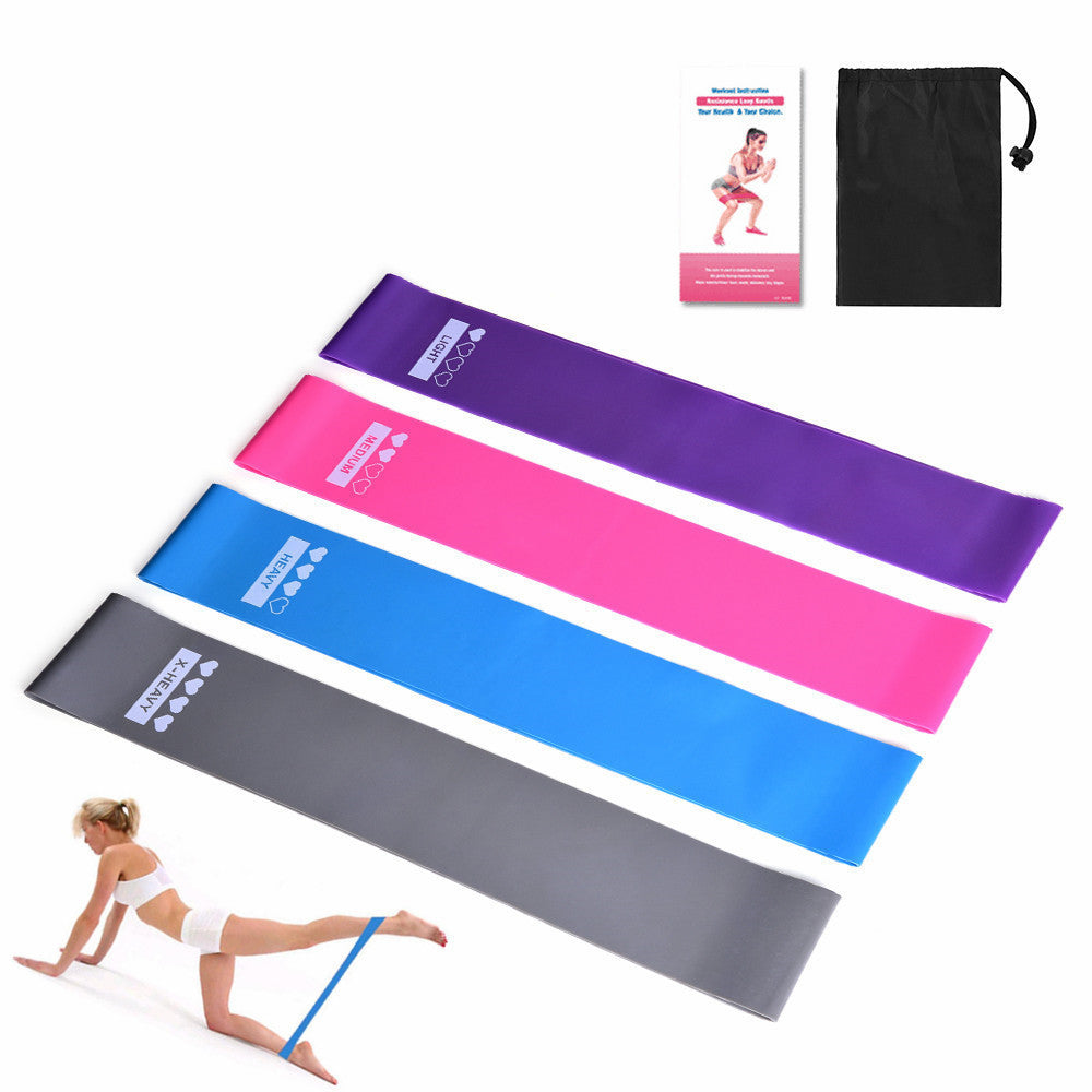 Resistance Bands – Elastic Booty Band for Fitness, Bodybuilding, Yoga, and Sports Training - FlexFinds