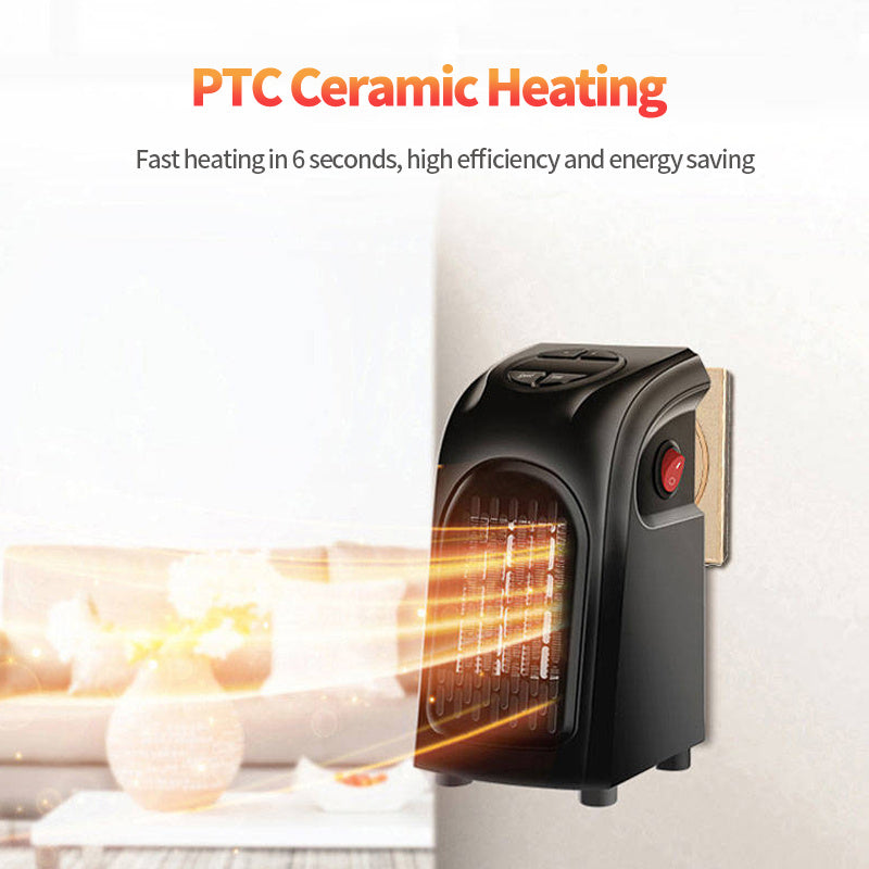 Winter Air Heater Fan Heater Electric Home Heaters Mini Room Air Wall Heater Ceramic Heating Warmer Fan For Home Office Camping - FlexFinds