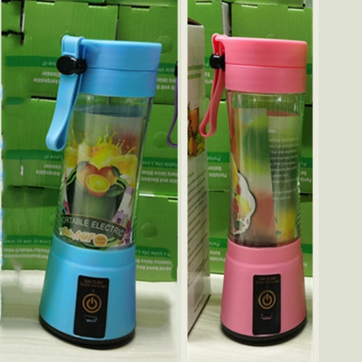 Portable Blender With USB Rechargeable Mini Kitchen Fruit Juice Mixer Home Simple Portable Electric Mini Juicer - FlexFinds