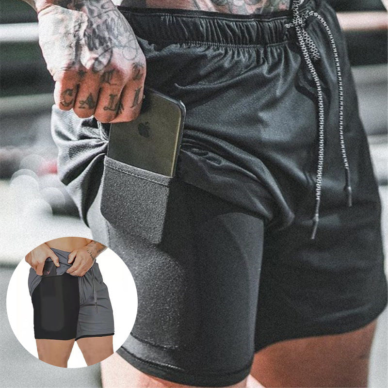 Pocket Compression Shorts - FlexFinds